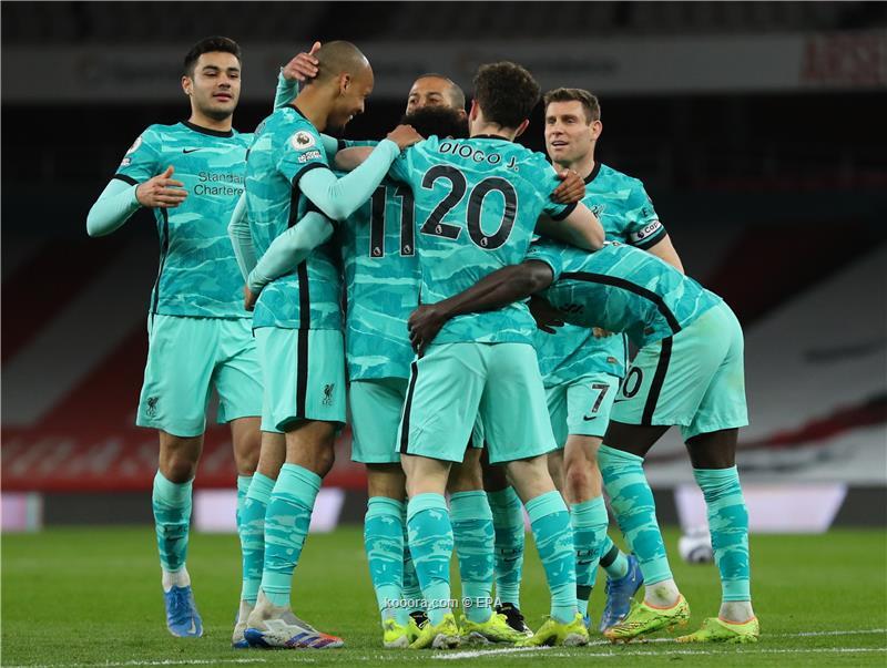 ليفربول يكتسح ارسنال بثلاثية في عقر داره