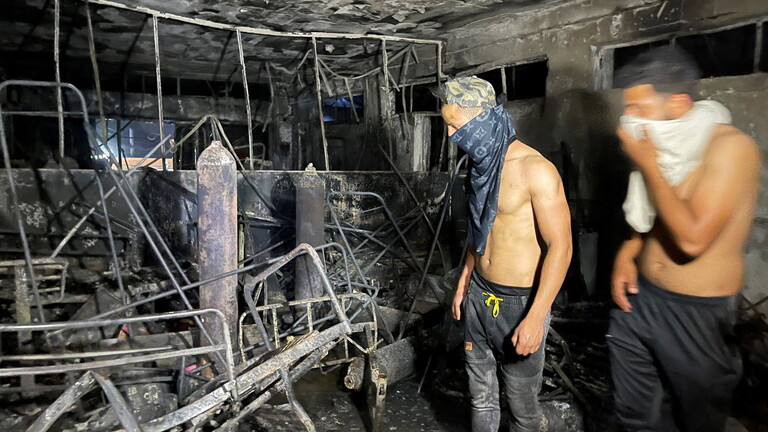 العراق: مصرع 23 شخصا وإصابة 50 إثر حريق بمستشفى لعلاج كورونا في بغداد