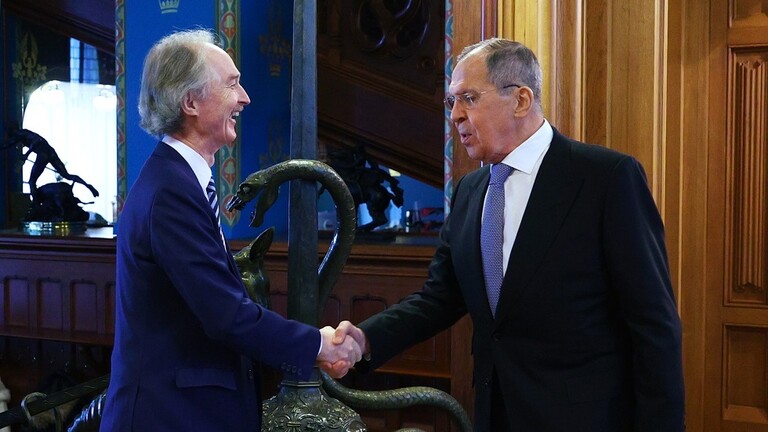 لافروف وبيدرسن يبحثان في موسكو اليوم نتائج الاجتماع الـ 16 لصيغة أستانا