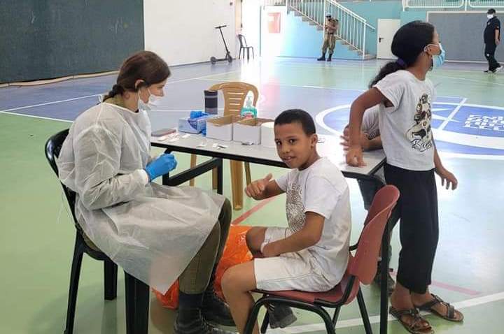 إقبال كبير على فحوصات المصل في البلدات العربية  ونفاذ المخزون