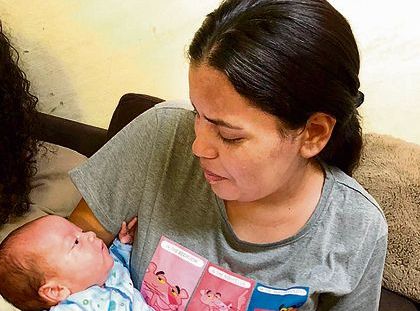 ميرا علي من الجديدة المكر: اصيبت بالكورونا في اسبوعها ال35, لم تلتقي مولودها (صابر ) إلا بعد شهرين من ولادته!!!!