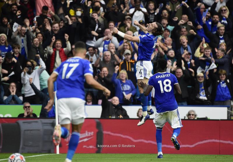  ليستر يقلب الطاولة على مانشستر يونايتد بفوز درامي