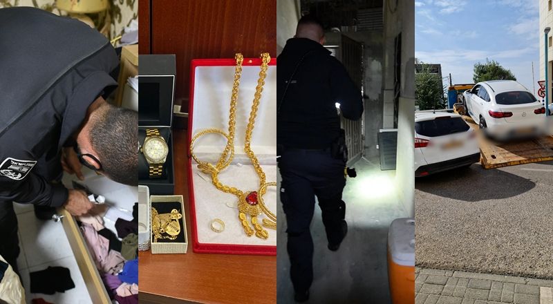 حملة للشرطة على مدينة الناصرة واعتقال مشتبهين بشبهة اخفاء ضرائب