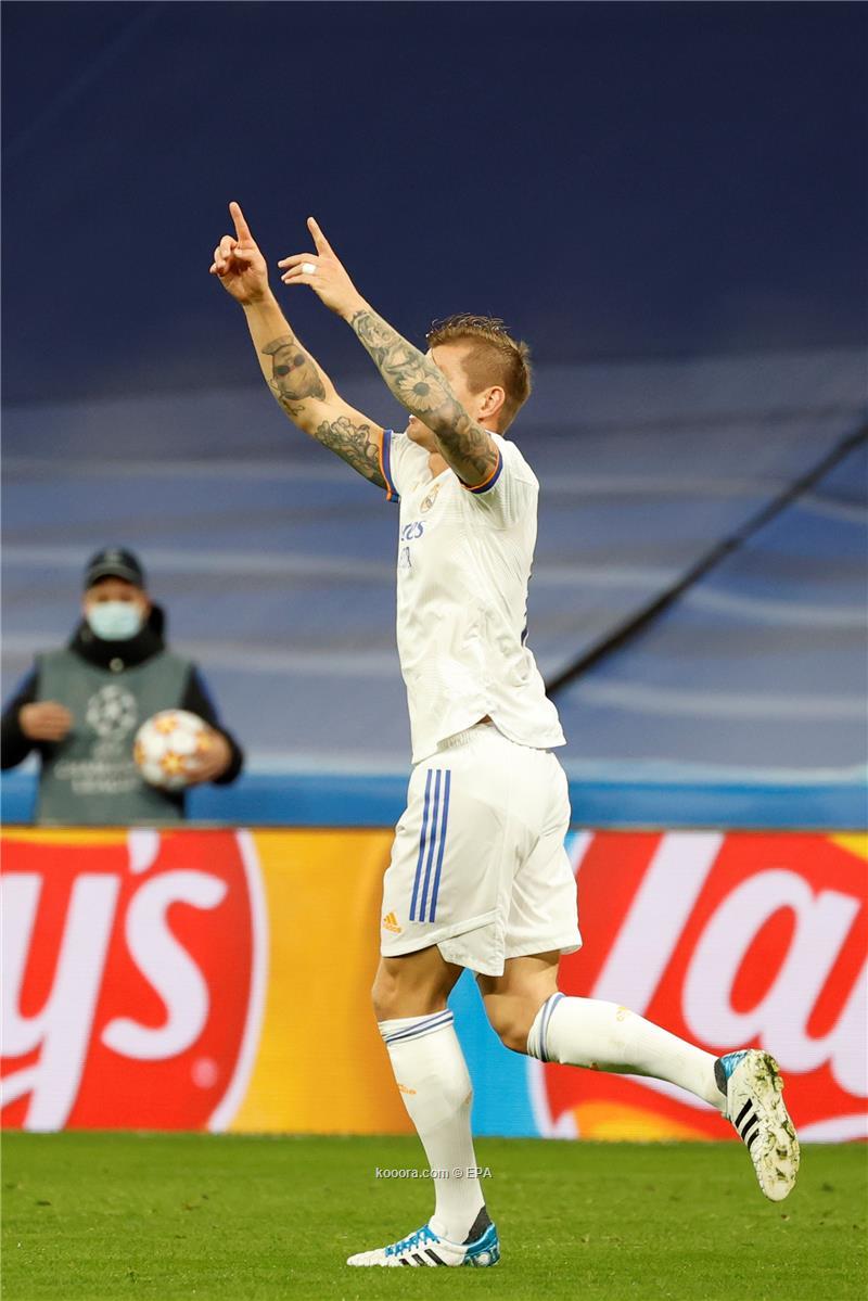 كروس يبصم على رقم تاريخي مع ريال مدريد