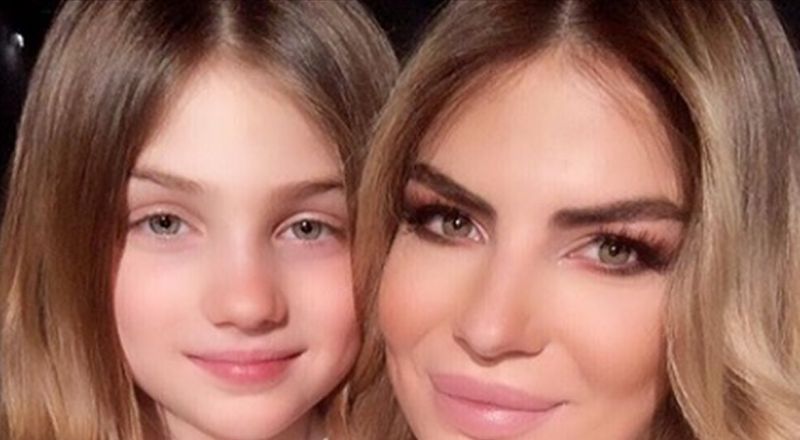 إبنة ملكة جمال لبنان السابقة تخطف الانظار بجمالها... ظهرت بفستان قصير في عيد ميلادها!