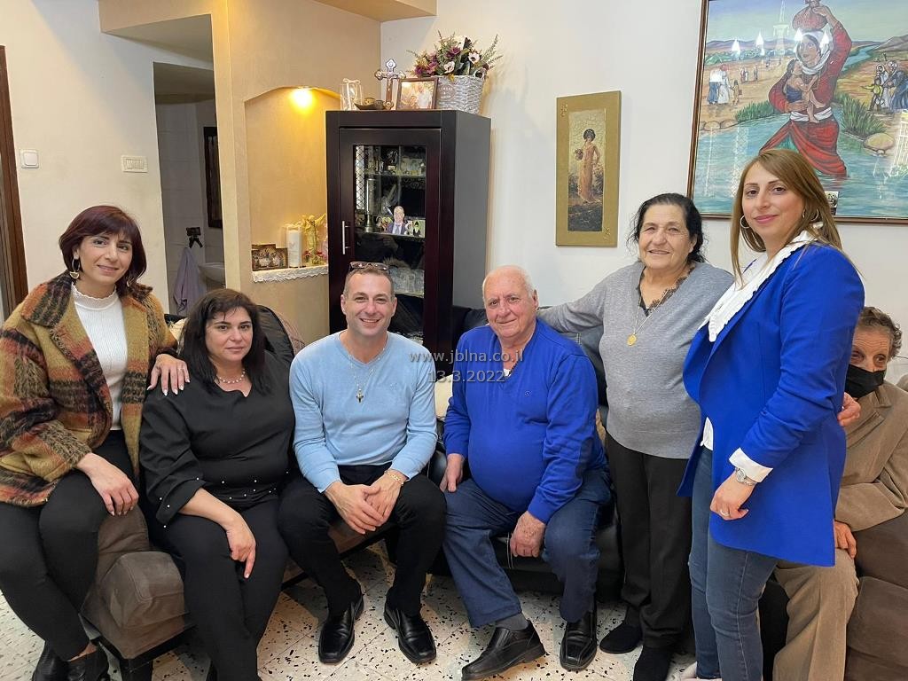 معليا- الأحد الثاني من الصوم (احد الذخائر) ومعايدة أصحاب العيد شكرالله وفرحة عبد وأبناء عائلاتهم