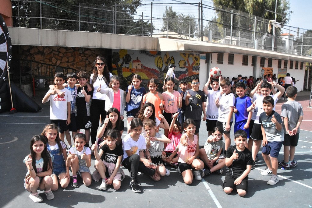 فعاليات رياضية ممتعة في مدرسة معليا الابتدائية