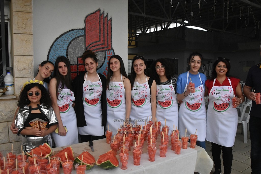 بعد غياب سنتين أجواء الفرح تطغي على  فعاليات يوم التلميذ في نوتردام الثانوية المُتألق