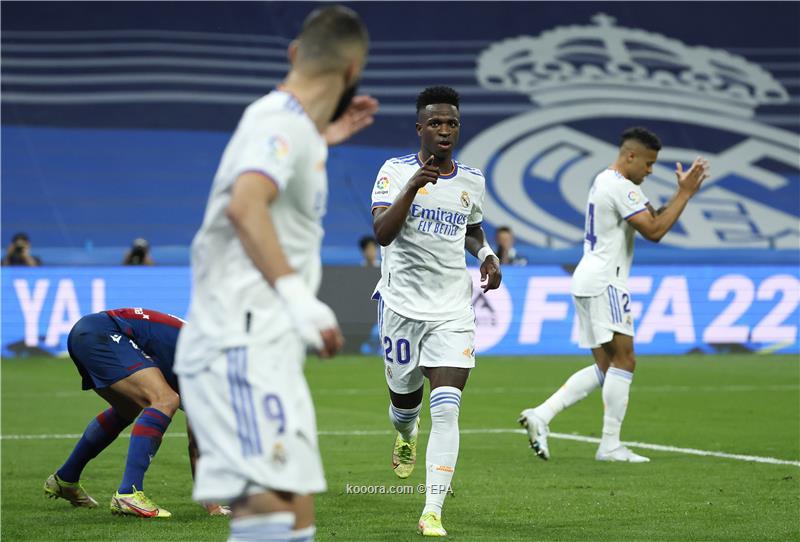 سداسية ريال مدريد تطرد ليفانتي من الليجا