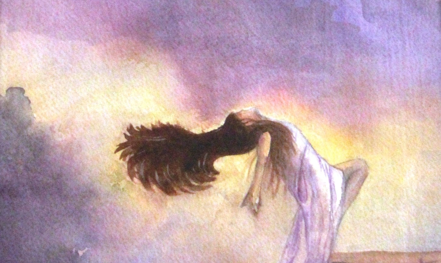 المعاناة والحزن لدى المرأة في عيون مها   بقلم وعدسة: زياد جيوسي 