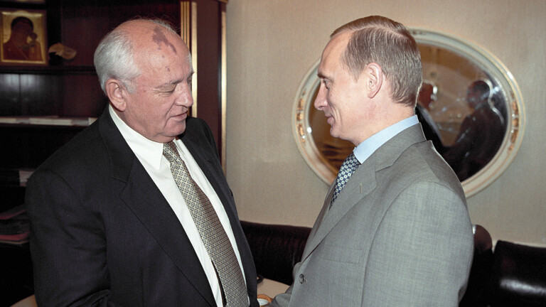 بوتين يعزي في وفاة ميخائيل غورباتشوف اخر رئيس للاتحاد السوفيياتي