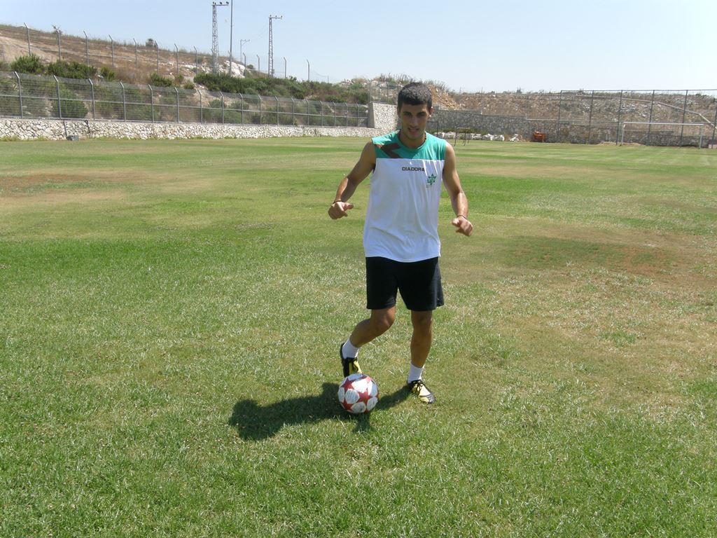 أيام زمان- الرياضي هاني شاهين, نجم كرة قدم محلي ورياضي متألق- صور من 15.8.2009