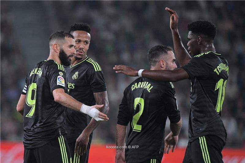  ريال مدريد يسقط إلتشي بثلاثية نظيفة