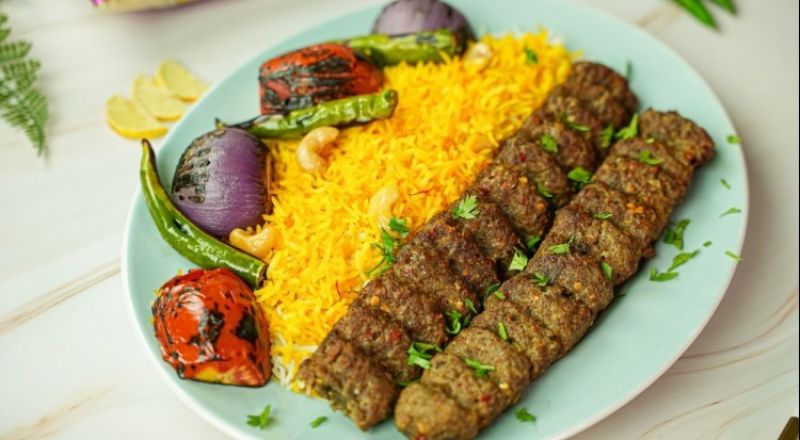 اكلات جبلنا- كباب إيراني بالزعفران