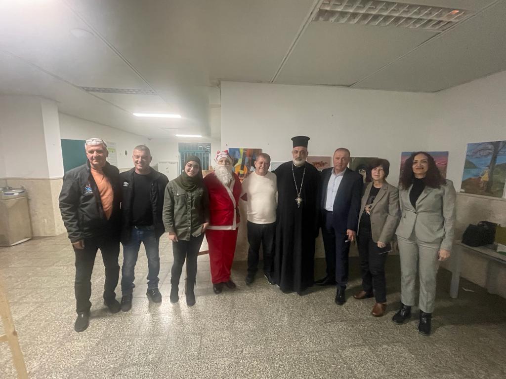 للسنة الرابعة على التوالي- إضاءة شجرة الميلاد في كنيسة جوارجيوس شعب