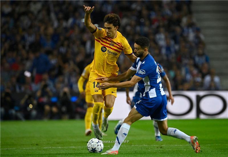 دوري الابطال- برشلونة ينتزع انتصارا بشق الأنفس من ملعب بورتو