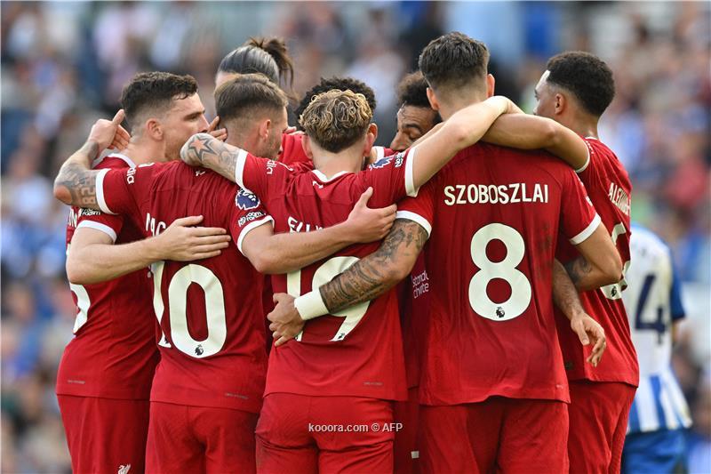 برايتون يفرض التعادل على ليفربول في البريميرليج