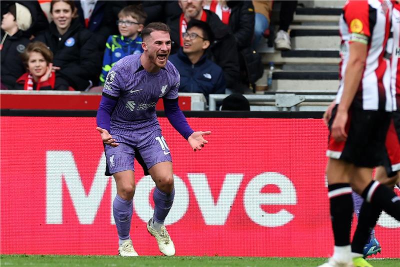  صلاح يبصم على اكتساح ليفربول لبرينتفورد