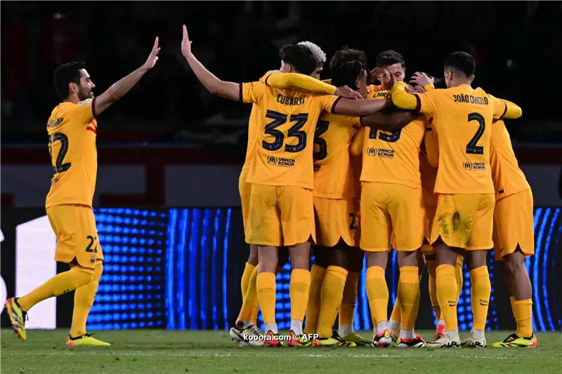 دوري الابطال-  برشلونة يقهر باريس في حديقة الأمراء