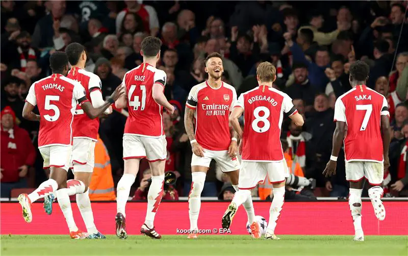 آرسنال يذل تشيلسي بخماسية القبض على الصدارة