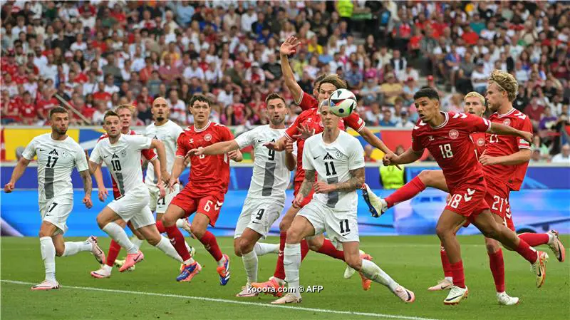 يورو 2024- سلوفينيا تجبر الدنمارك على التعادل