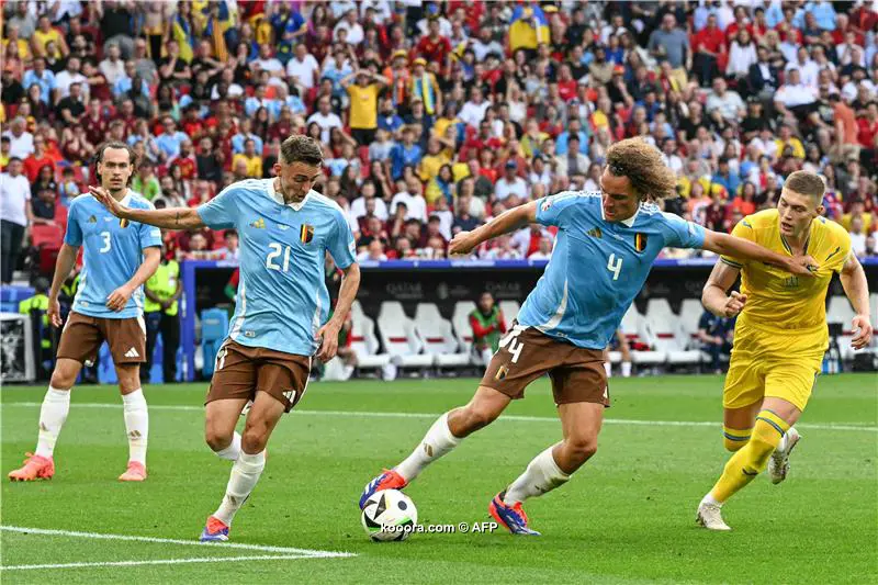 يورو 2024- بلجيكا تتعادل أمام أوكرانيا وتصطدم بفرنسا في ثمن نهائي اليورو