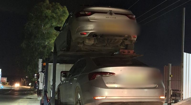 حملة مشتركة بين الشرطة وسلطات الضرائب: مصادرة 16 مركبة في قريتي دبورية وإكسال