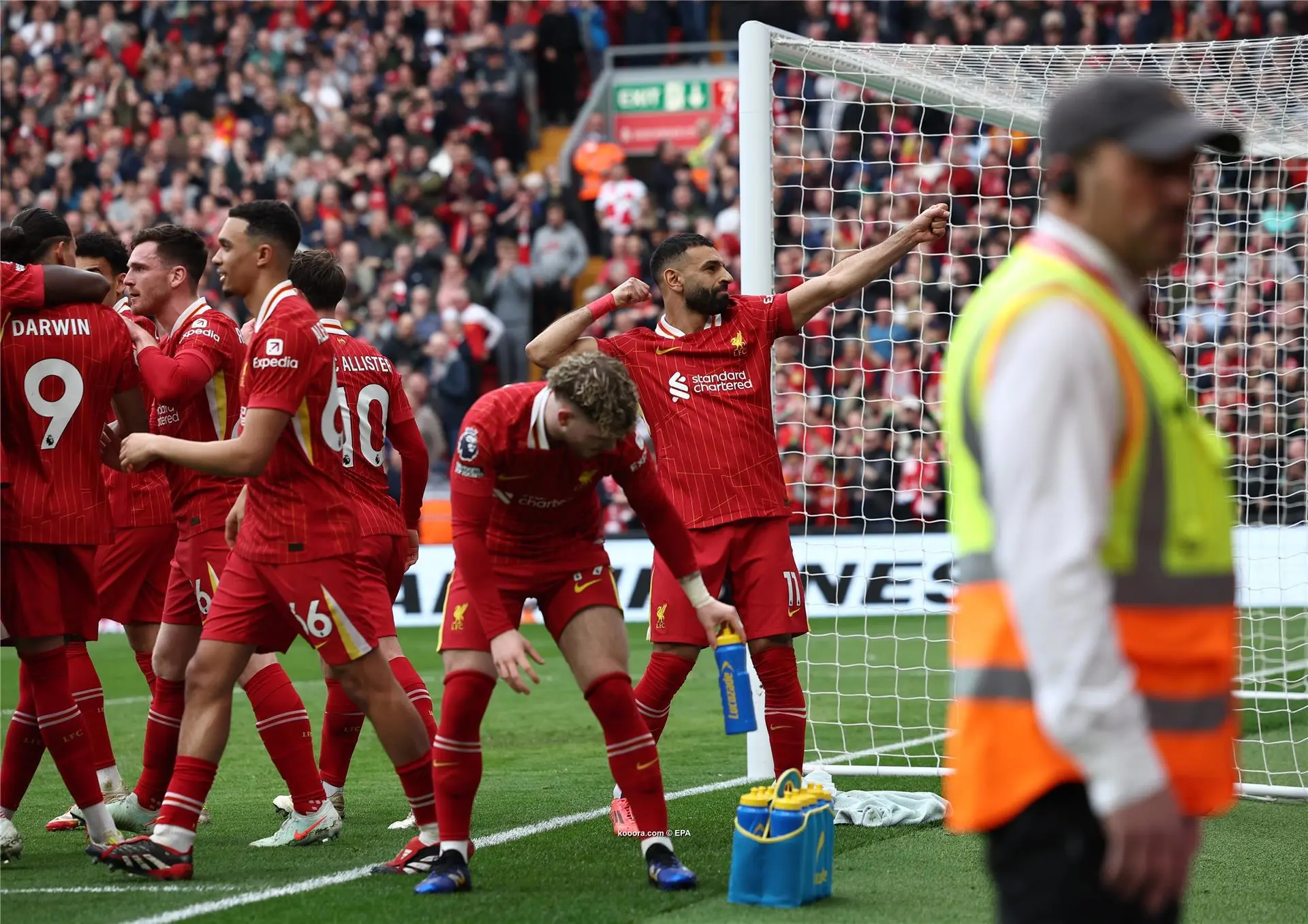  ليفربول يفسد مفاجأة ساوثهامبتون ويفوز علىه 3-1