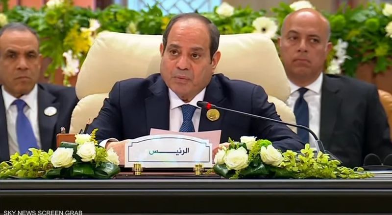 السيسي يؤكد: إعادة إعمار غزة دون تهجير السكان