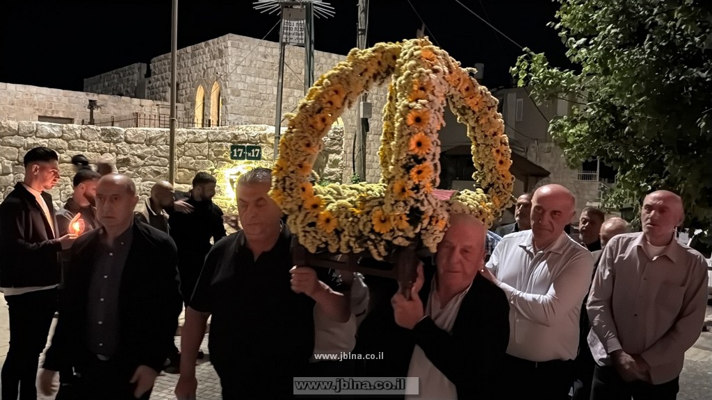 معليا تستقبل جناز المسيح بأجواء من الرهبة والخشوع