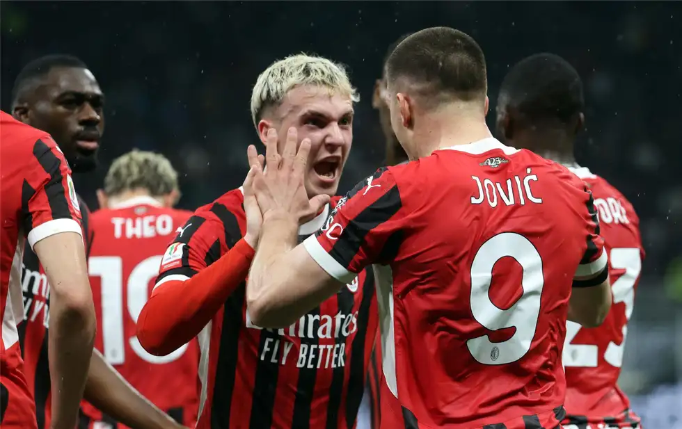 ميلان يُجهز على حلم إنتر ويطرده خارج كأس إيطاليا