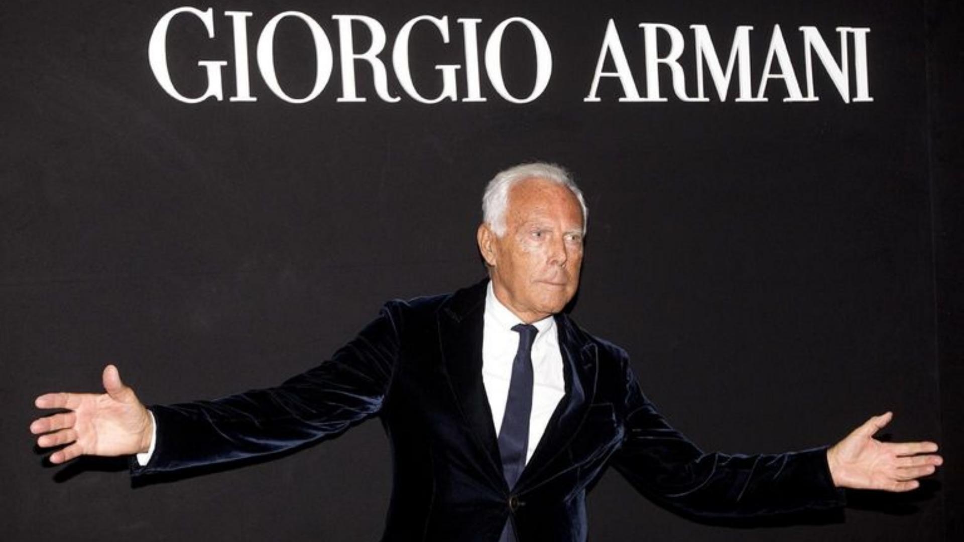 وفاة المصمم العالمي جورجيو أرماني عن عمر يناهز 91 عامًا