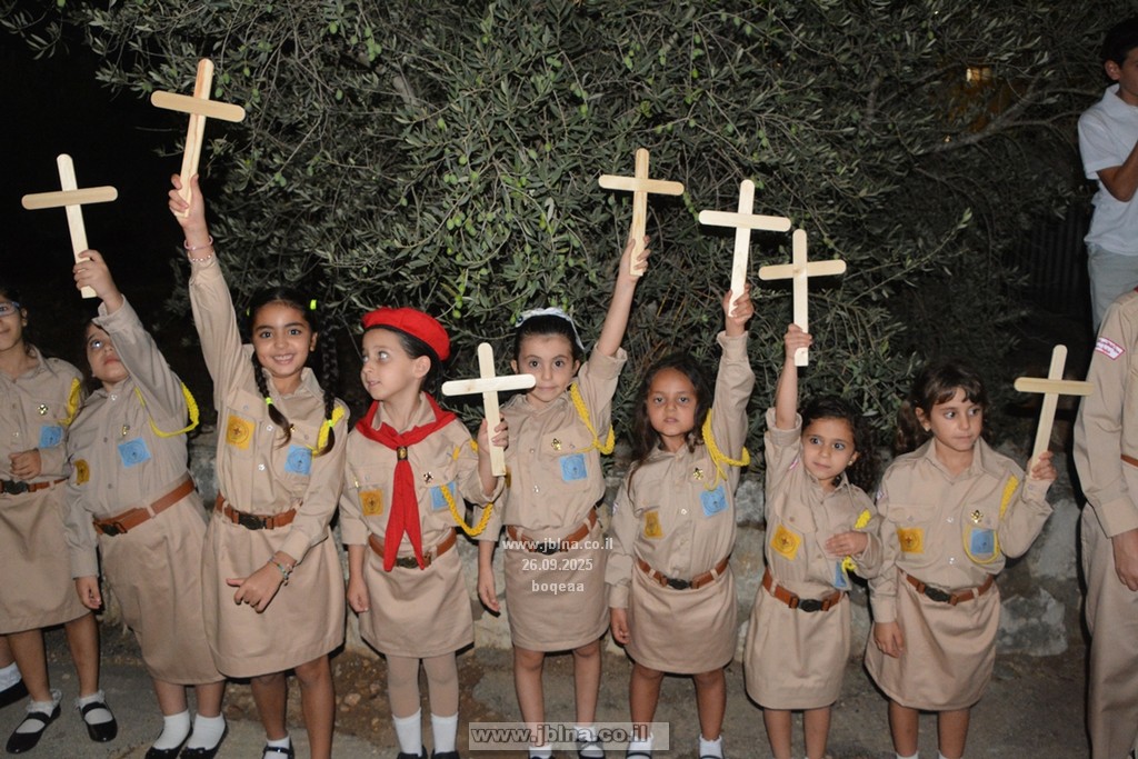 البقيعة تحيي عيد الصليب بمسيرة مهيبة وأجواء إيمانية