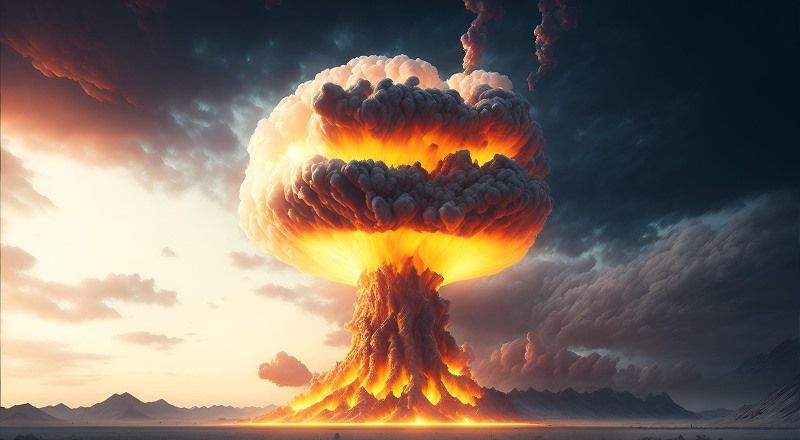 الولايات المتحدة تختبر قنبلة نووية